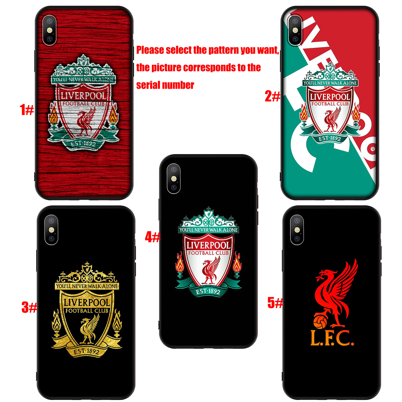 Ốp Điện Thoại Silicon Mềm Hình Logo Liverpool Màu Đỏ A116 Cho Huawei P30 Pro Lite Y6 Y7 Y9 Prime 2019 2018 Y9Prime