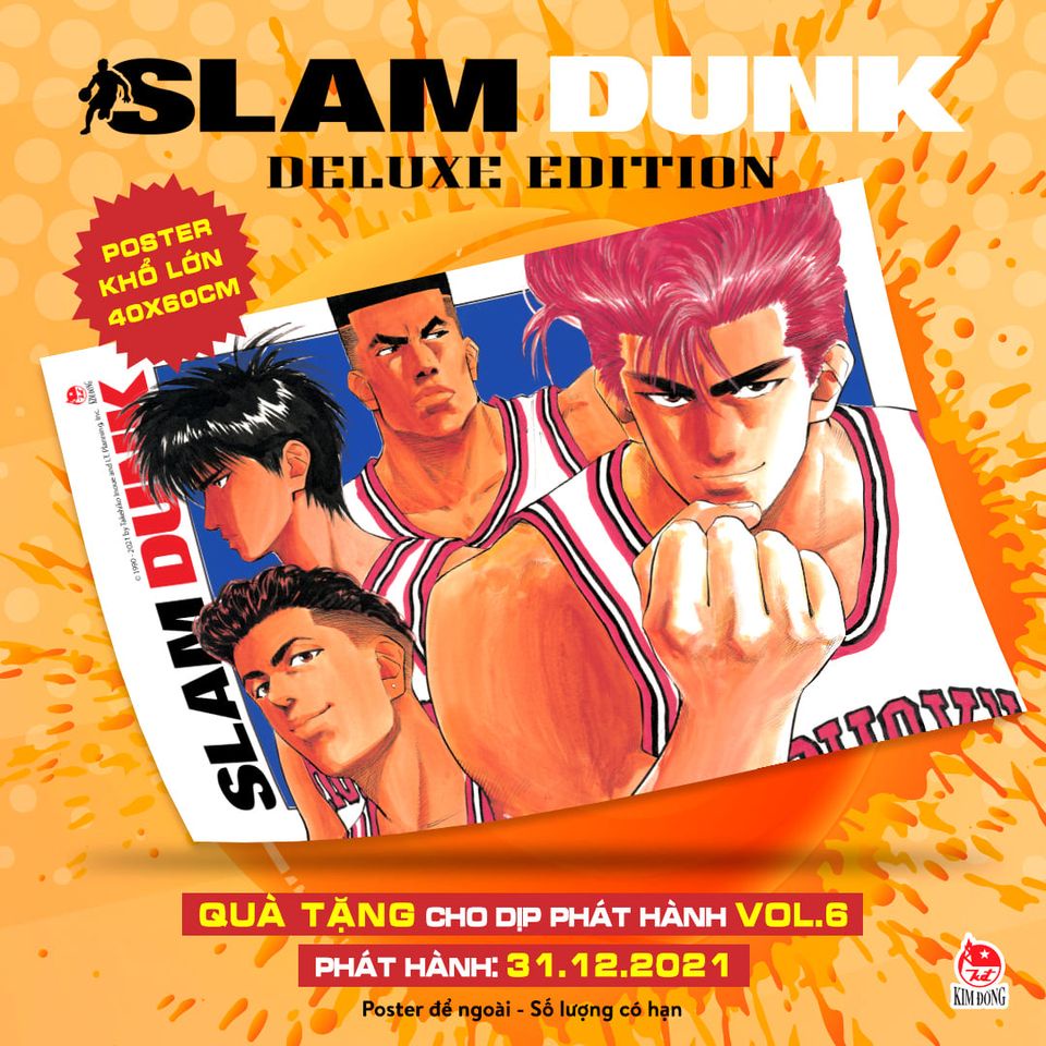 Truyện lẻ - Slam Dunk - Deluxe Edition - ( Tập 1, 2...) - Nxb Kim Đồng