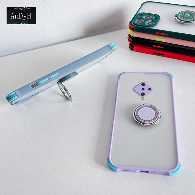Ốp Lưng Chống Sốc Có Nhẫn Đỡ Cao Cấp Cho Vivo S1 Pro 4-corners | BigBuy360 - bigbuy360.vn