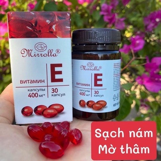 Sản phẩm vitamin E 400mg Mirolla Nga( 30 thumbnail