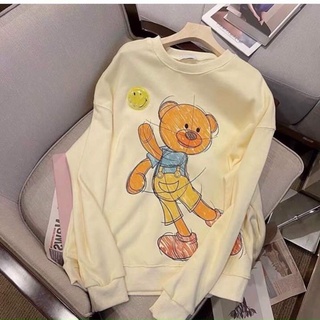 áo sweater gấu hót hít