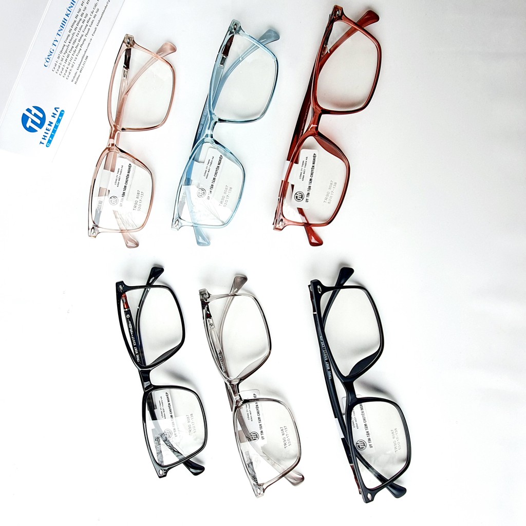 👑 [HÀNG CAO CẤP] Gọng nhựa dẻo dáng vuông 8087 👓 | BigBuy360 - bigbuy360.vn