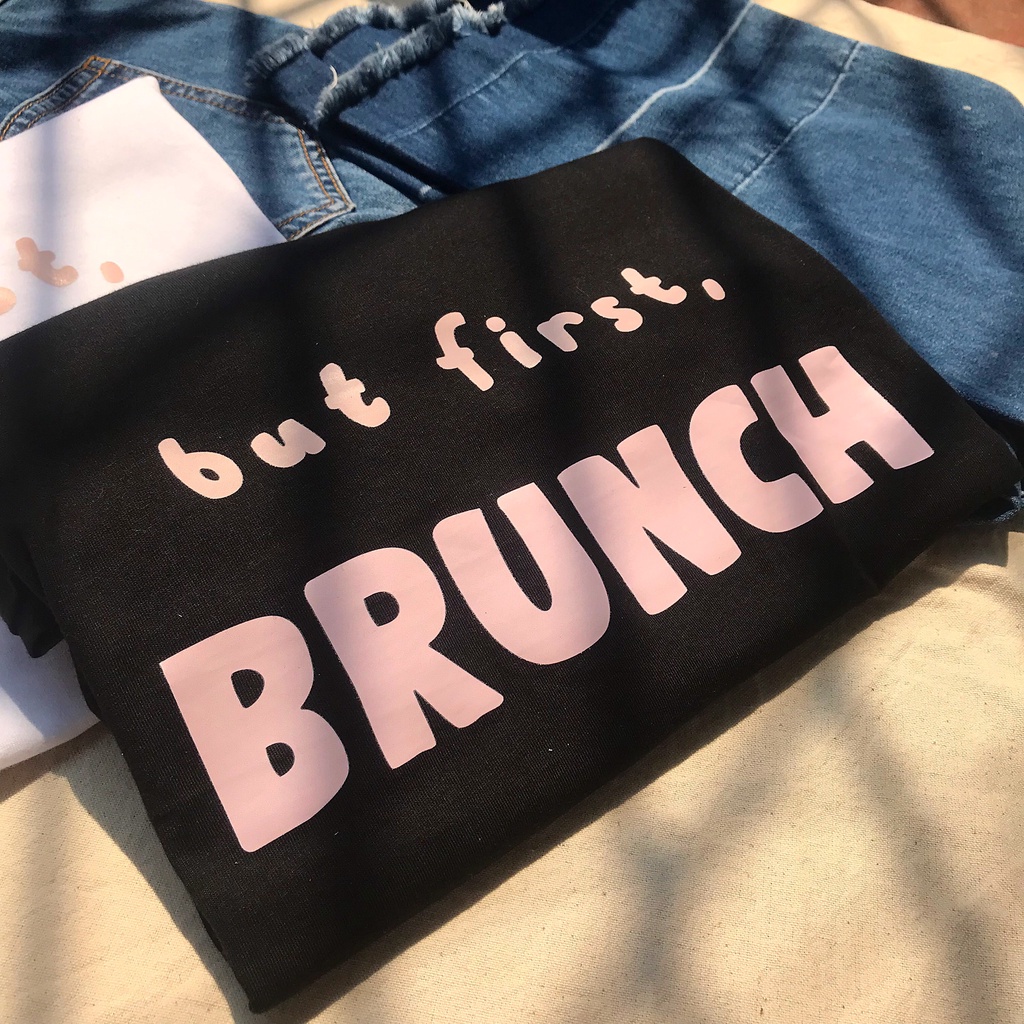 Áo thun Brunch, Áo Thun Tay Lỡ Freesize  Chất Cotton Thoáng Mát Thấm Hút mồ Hôi - Seolah fashion