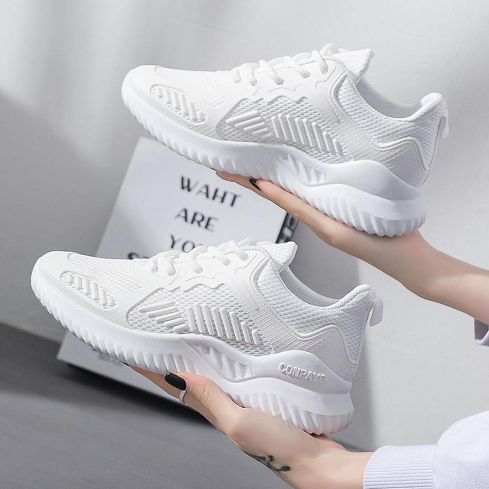 Giày Sneaker Nữ [ FREESHIP ] Giày Thể Thao Nữ Siêu Mềm Siêu Êm Kiểu Dáng Nhẹ Nhàng - G17 TP | BigBuy360 - bigbuy360.vn
