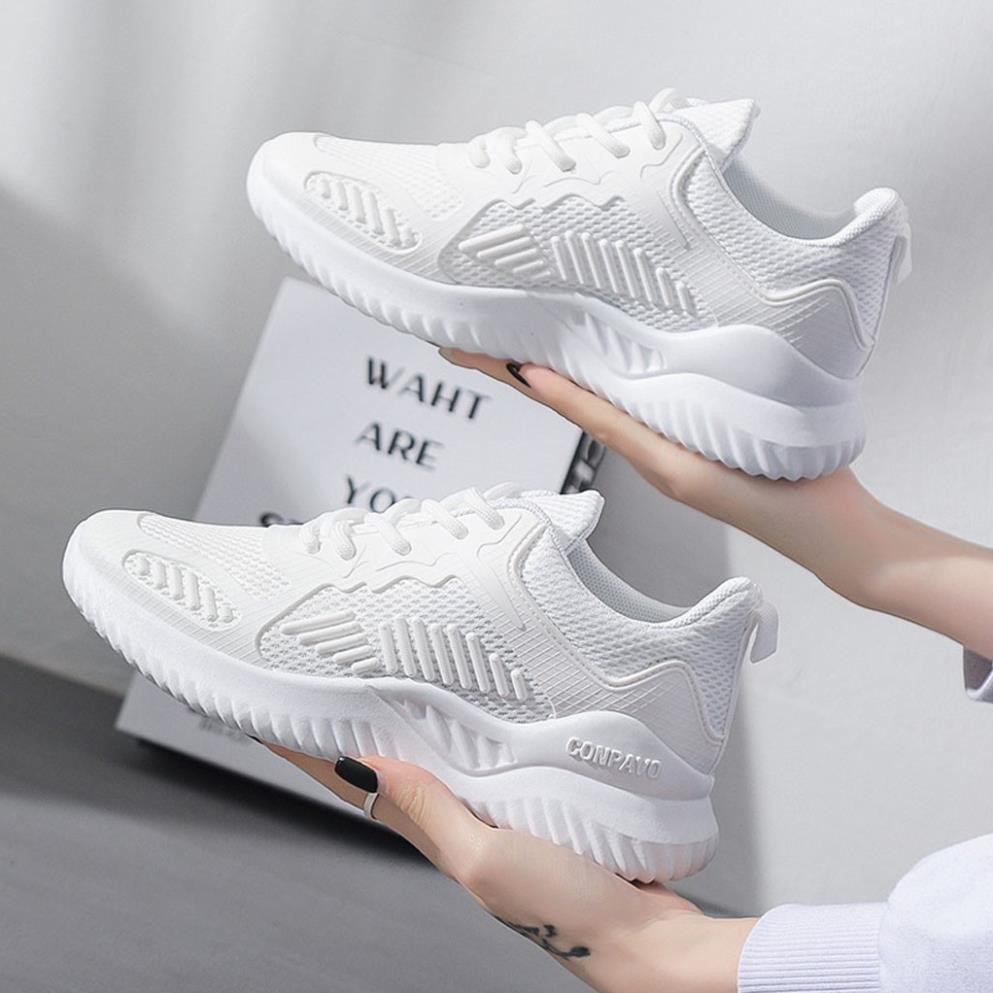 Giày Sneaker Nữ [ FREESHIP ] Giày Thể Thao Nữ Siêu Mềm Siêu Êm Kiểu Dáng Nhẹ Nhàng - G17 TP