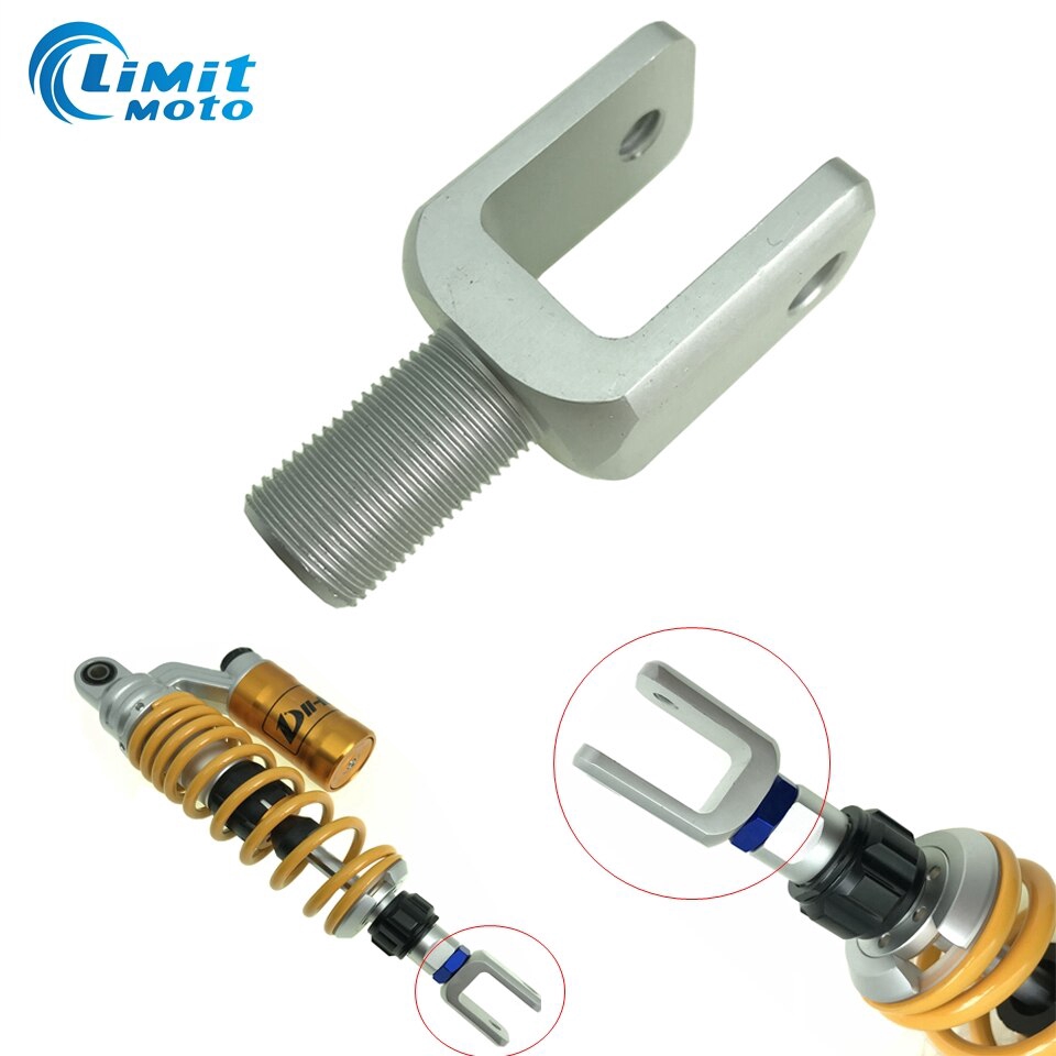 Bộ Chuyển Đổi Giảm Xóc Hình Chữ u Màu Bạc Thông Dụng Phù Hợp Cho Hầu Hết Các Loại Xe Máy