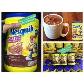 Ca cao nestle nesquik hương vị chocolate 1.275kg - hàng mỹ