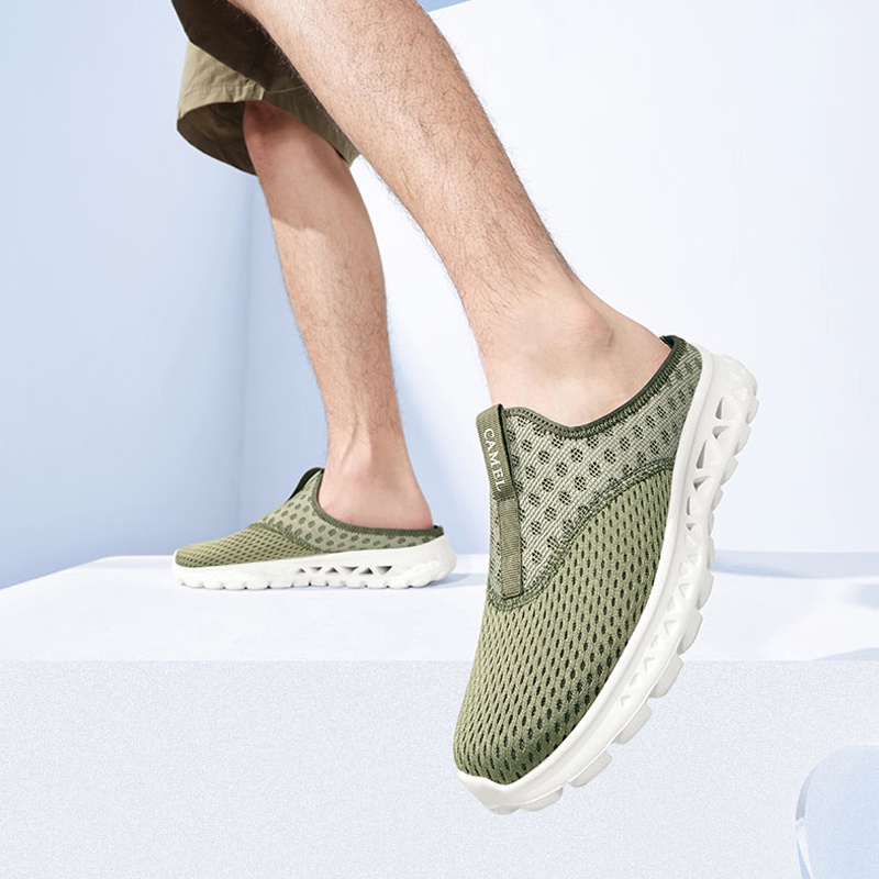 Giày bít mũi CAMEL chống trượt thoáng khí kiểu dáng thời trang dành cho nam