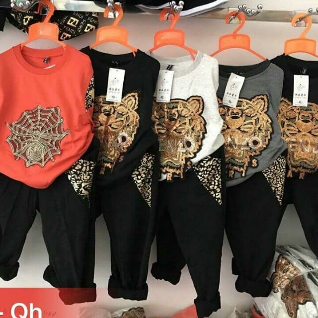 bộ kim sa cọp cho bé