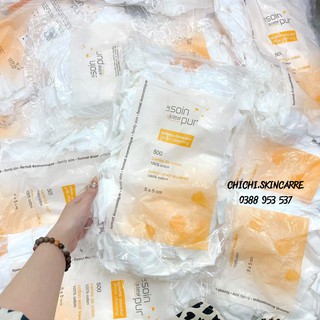 Bông Tẩy Trang Tetra Medical 600 miếng (gói) mềm mịn và dai, không bị xù lông