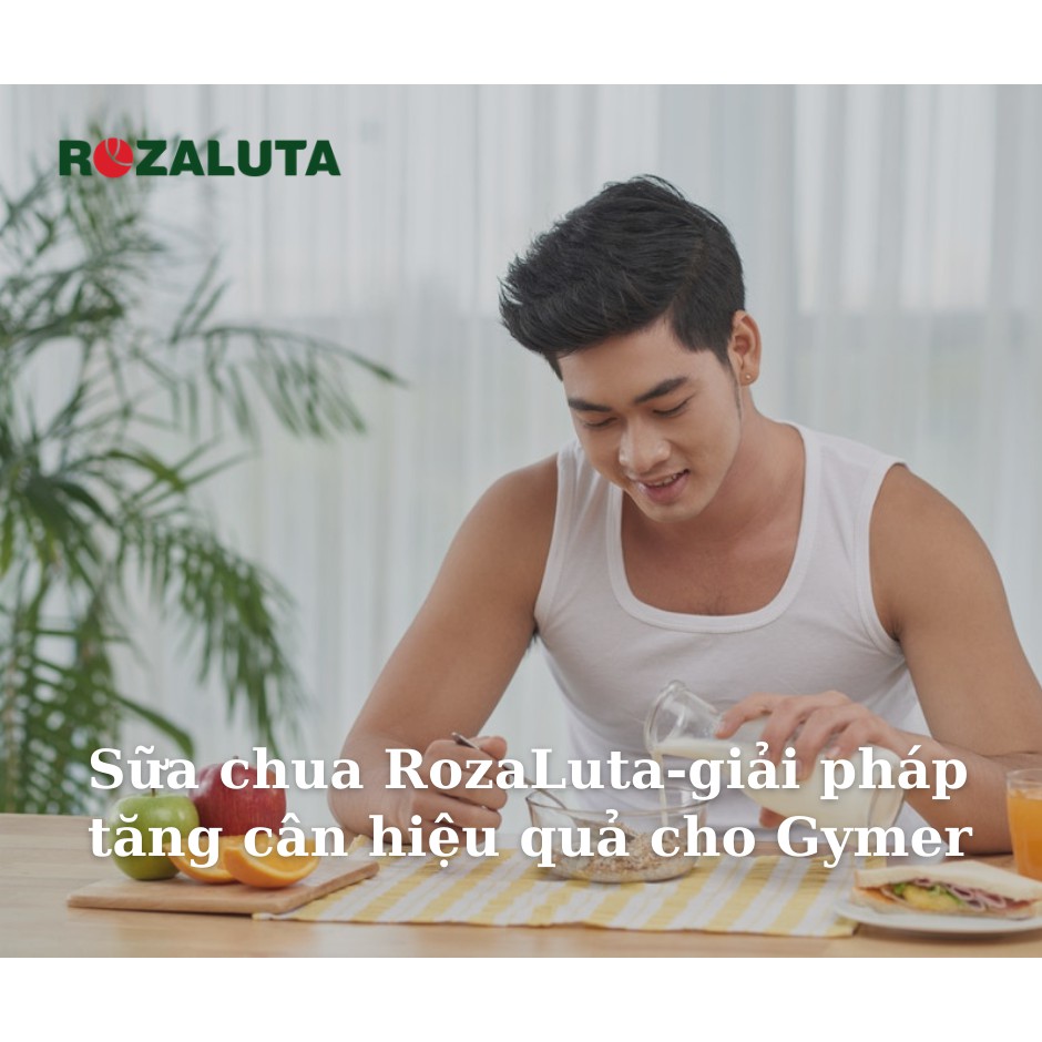 Sữa chua hộp không đường Rozaluta (100% sữa nguyên chất, không chất bảo quản) - Sữa chua truyền thống Bulgari 300gr