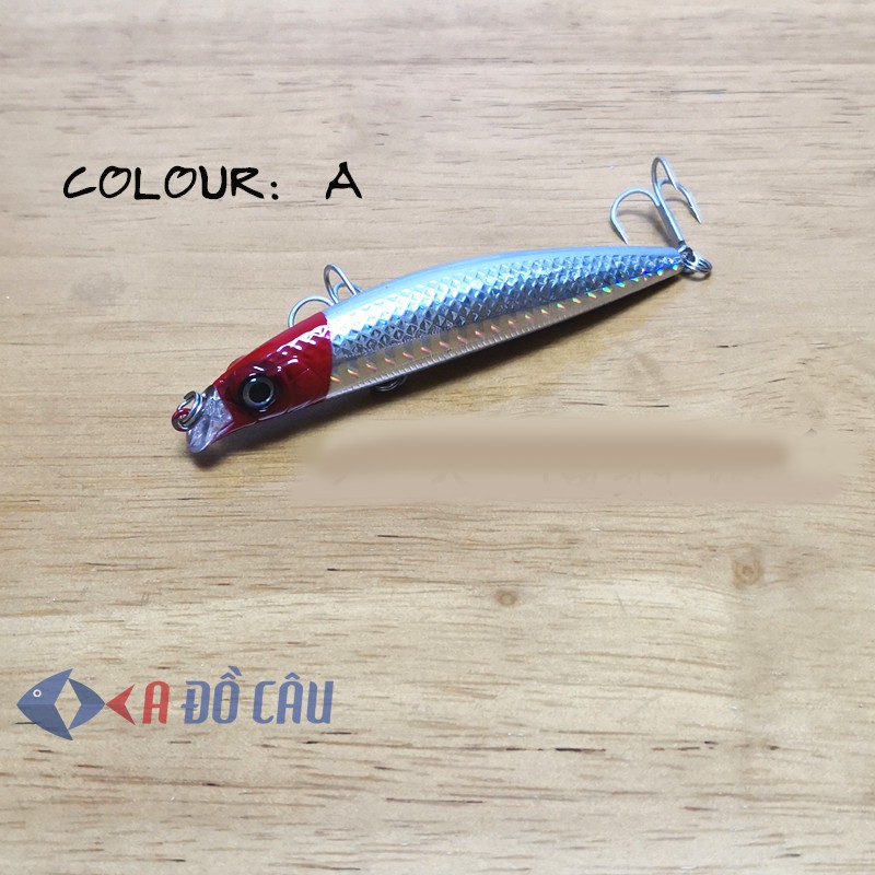 Mồi Minnow Lipless 90 chuyên cá Chẽm, cá Măng