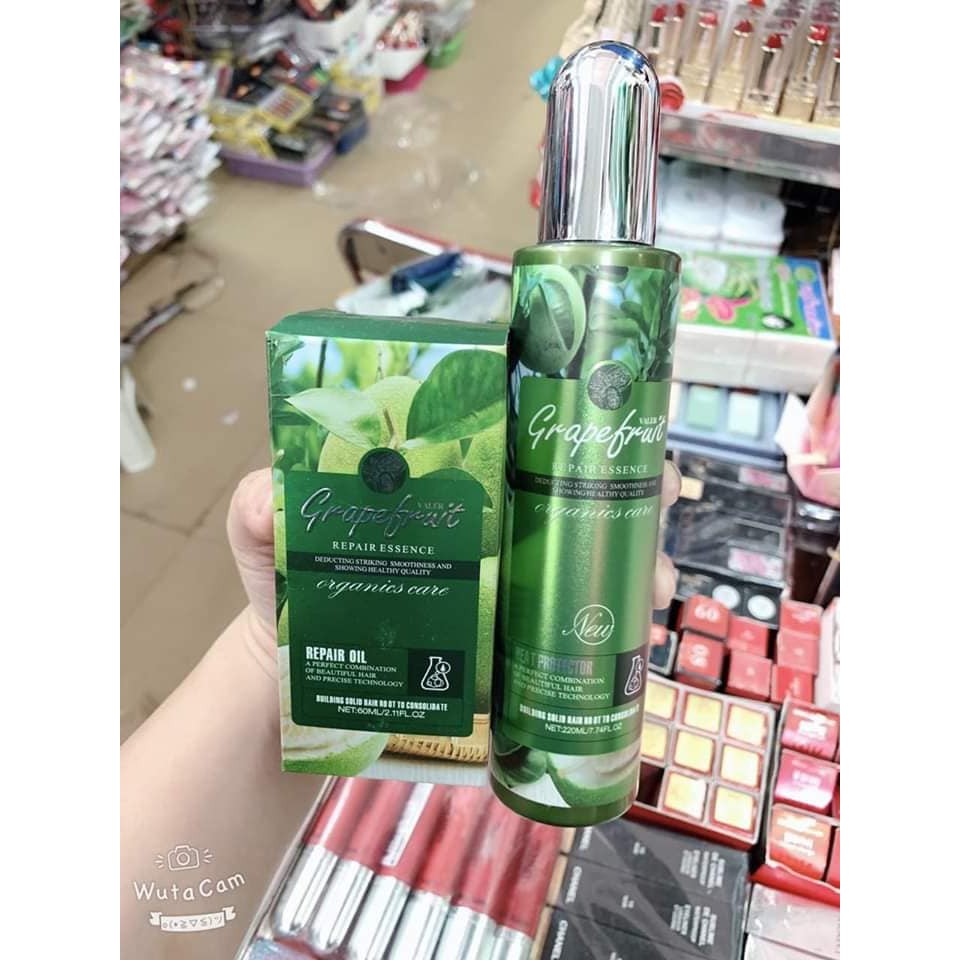 SERUM TINH DẦU DƯỠNG TÓC BƯỞI - PHỤC HỒI TÓC HƯ TỔN GRAPEFRUIT COCOON