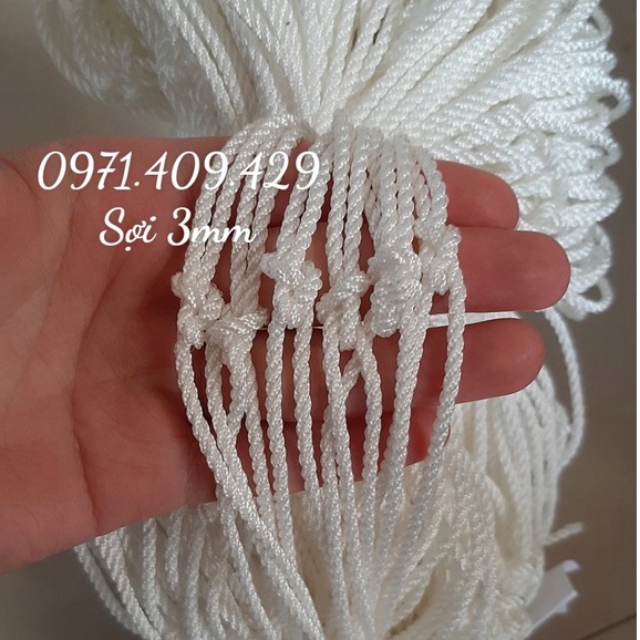 Lưới làm giàn leo , giàn mướp bầu bí