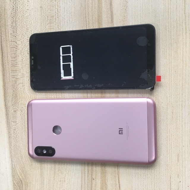 COMBO Bộ Vỏ Sườn + Màn Hình Xiaomi Redmi 6Pro / Mi A2lite Zin Hàng Cao Cấp (tặng khe sim)