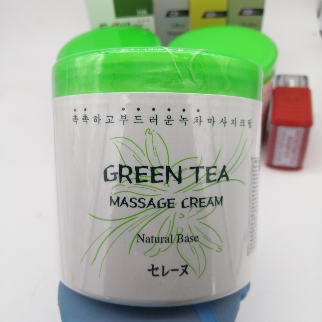 (Q1-HCM) Kem Massage Trà Xanh - Green Tea Massage Cream - An Bình Cam Kết Chính Hãng