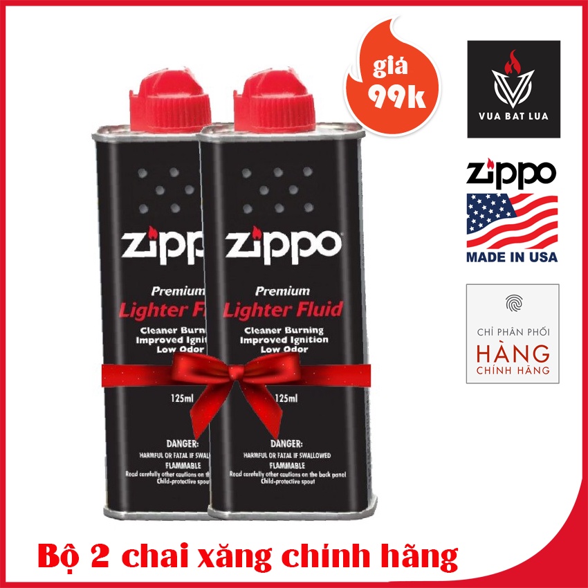 COMBO 2 CHAI 𝙭𝒂̆𝙣𝙜z-ippo Chính hãng USA Có tem cho 𝙃𝙤̣̂𝙥 𝙌𝙪𝙚̣𝙩 𝘽𝙖̣̂𝙩 𝙇𝙪̛̉𝙖 đồ hiệu (125ml)