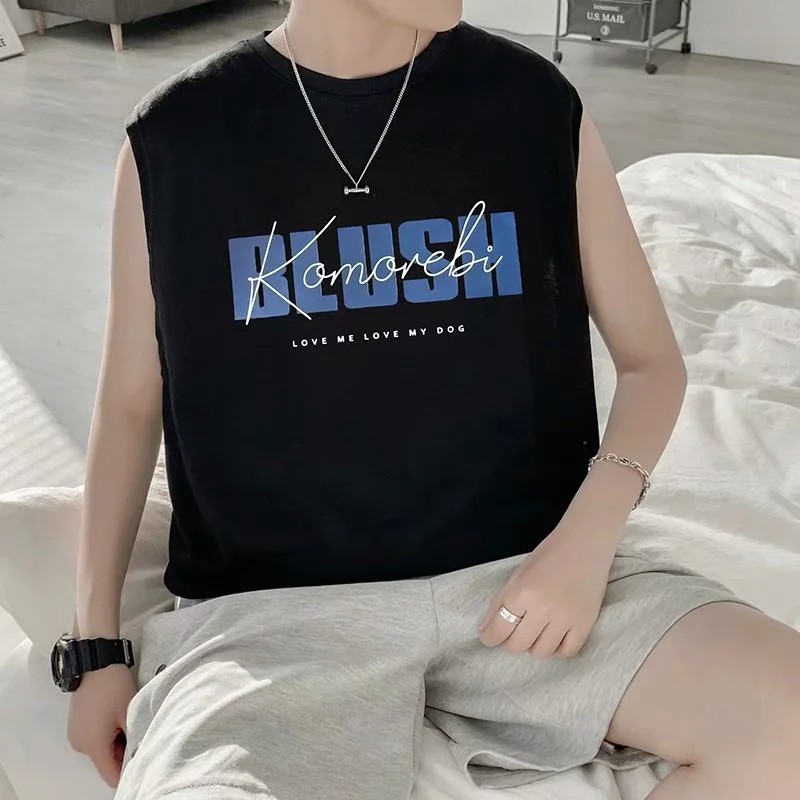 Áo Ba Lỗ Kiểu Dáng Thể Thao Thoải Mái Dành Cho Nam Size M-3XL