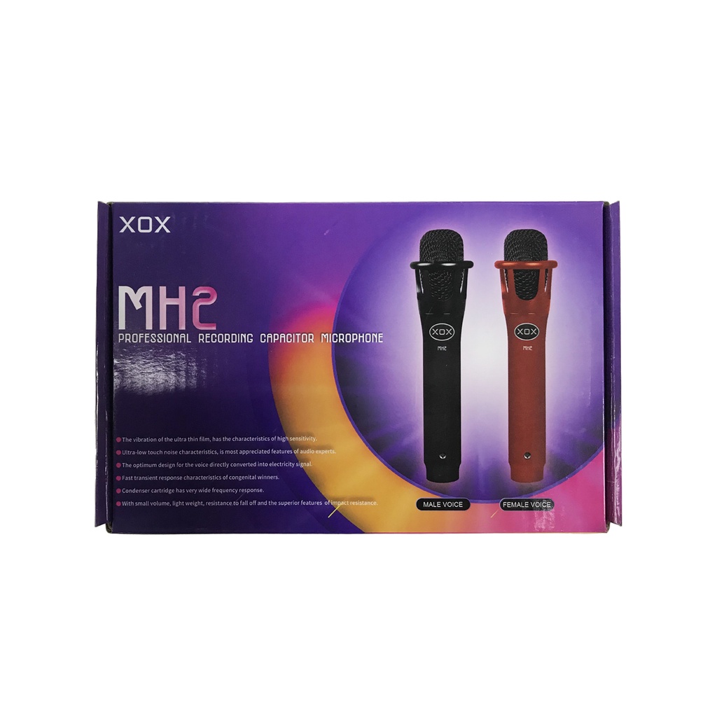 Micro XOX MH2 livestream, thu âm,chuyên dành cho soundcard BH2