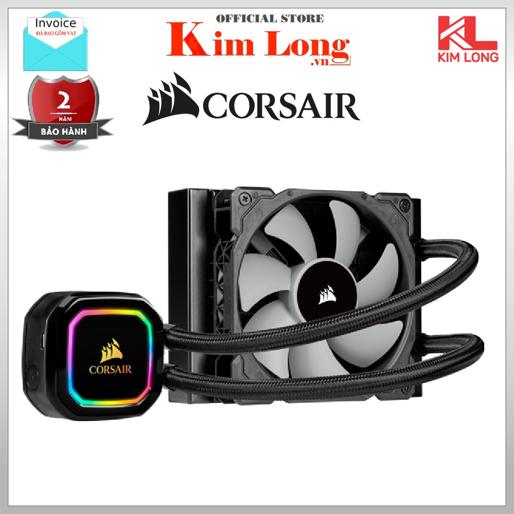 Corsair H60i RGB PRO XT Tản nhiệt nước - Bảo hành chính hãng 2 năm