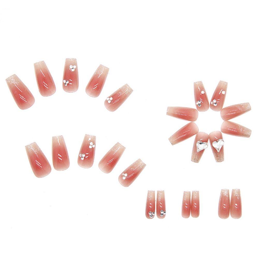 Hộp 24 Móng Tay Giả Che Phủ Toàn Diện Chất Lượng Cao