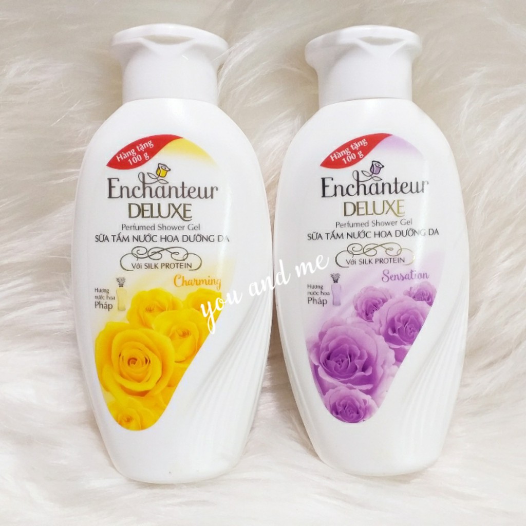 (hàng khuyến mãi) Sữa Tắm Trắng Dưỡng Ẩm Enchanteur