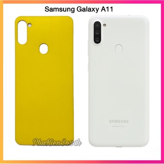 Miếng Dán PPF Mặt Lưng Samsung A11 Trong Suốt tự phục hồi trầy xước