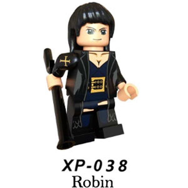 Minifigure các nhân vật Đảo Hải Tặc OnePiece. Kizaru, Nami, Robin, Crocodile, Zoro, Luffy