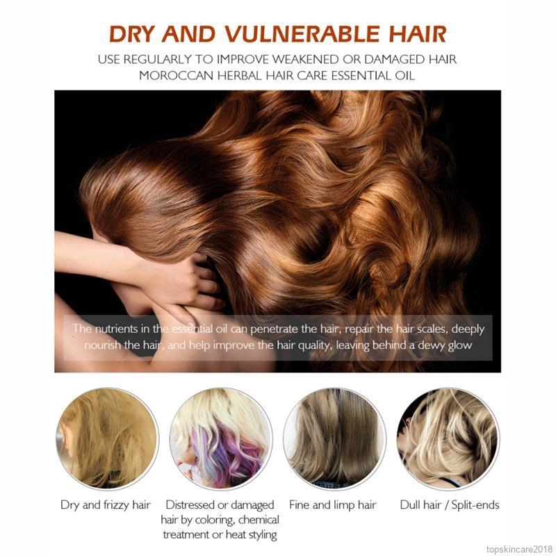 [Hàng mới về] Thuốc mọc tóc tinh dầu hạt Ma-rốc cải thiện tình trạng tóc chẻ ngọn và khô cứng | BigBuy360 - bigbuy360.vn