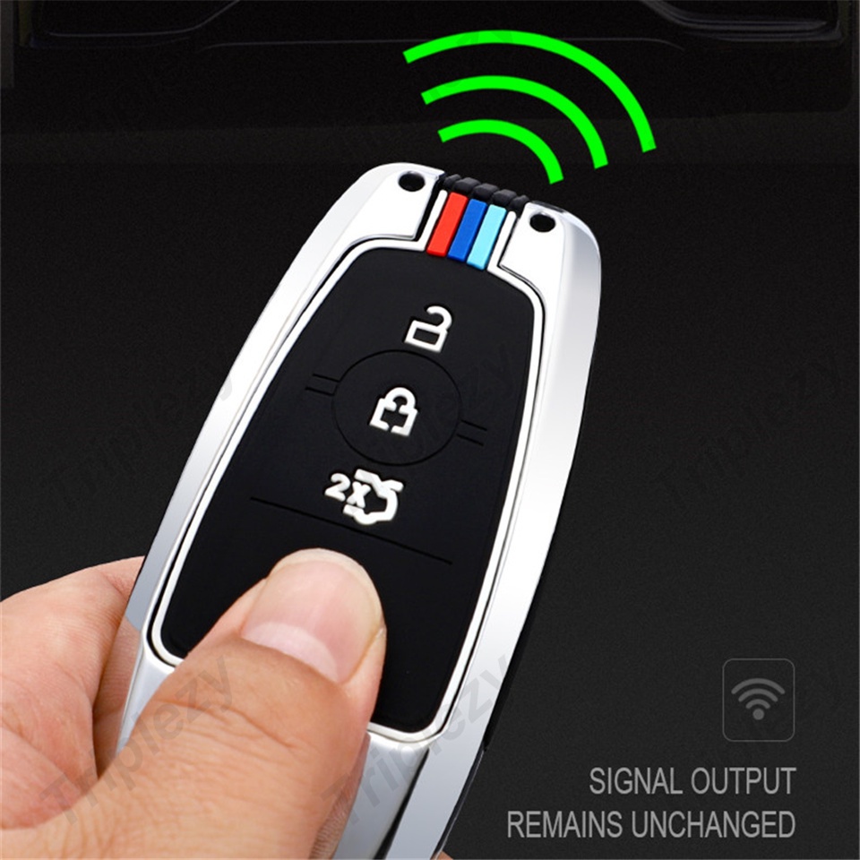 Vỏ Bảo Vệ Chìa Khóa Thông Minh Màu Dạ Quang Cho ford ranger everest ecosport explorer edge focus kuga mustang