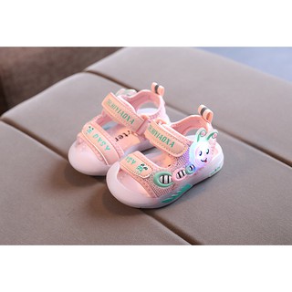 giày sandal cho bé gái - giày đi học bé gái đèn led nhấp nháy size cho bé 14 -16cm dao động bé 2 - 4 tuổi