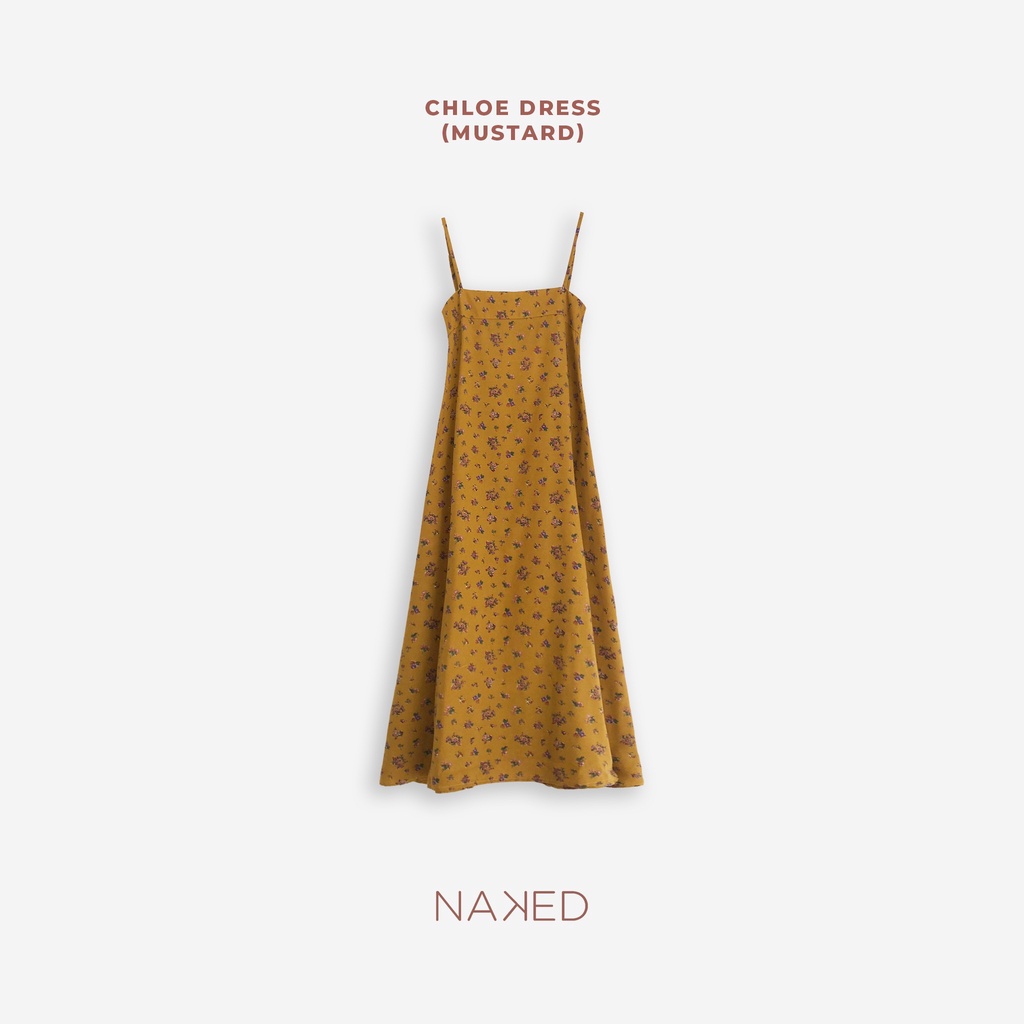 Váy hai dây hoa Naked by V - Chloe Dress