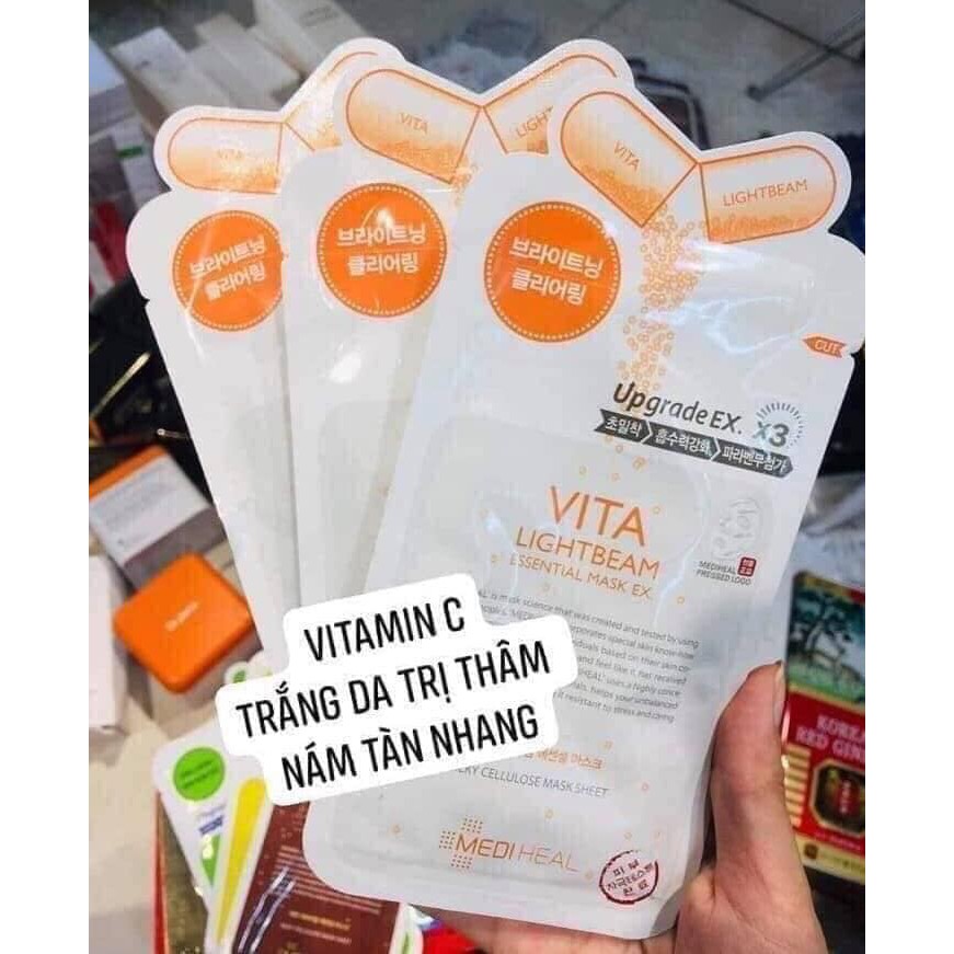 Mặt Nạ Dưỡng Da Mediheal Essential Mask Ex đủ mùi gồm 10 mask