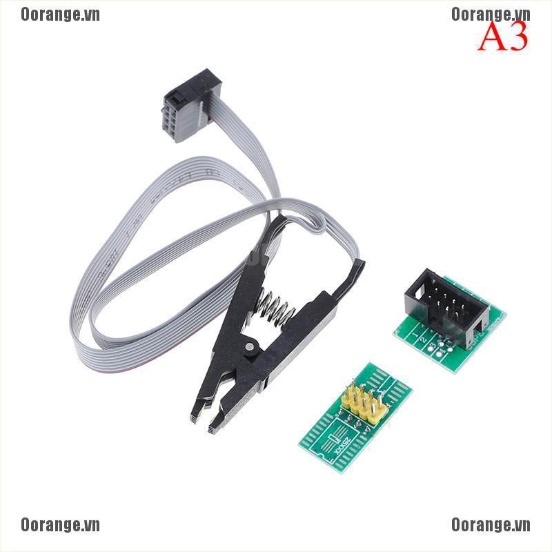 Kẹp Thử Điện Soic8 SOP8 USB EEPROM 93CXX / 25CXX / 24Cxxx Chất Lượng Cao