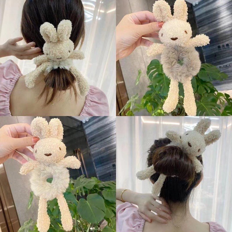1 Cột tóc hình gấu bông siêu đáng yêu mẫu mới DTOnline (có thể làm vòng tay)