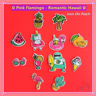 Miếng dán ủi quần áo hình chim hồng hạc/chủ đề hoạt hình đa dạng tùy chọn dễ thương