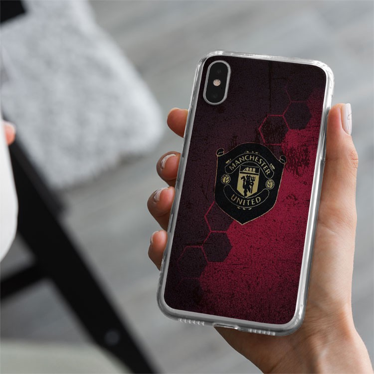 Ốp lưng ốp Iphone logo Manchester United sitcker che chở từ 6 đến 12 MAN20210266