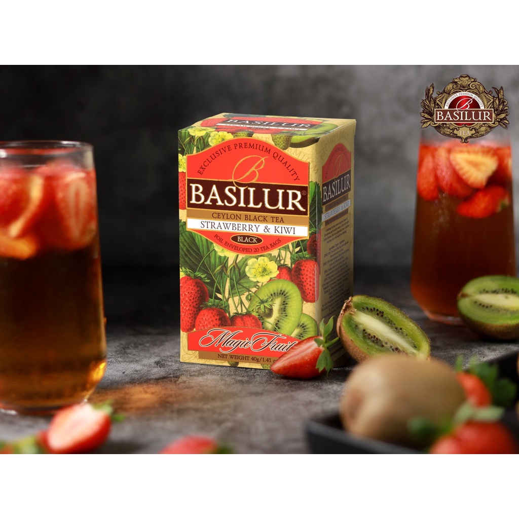 Trà túi lọc Basilur_hương trái cây_Nhập khẩu Sri Lanka_20 túi | BigBuy360 - bigbuy360.vn