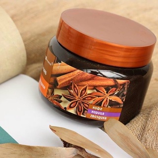 Tẩy da chết Body Quế Hồi Cafe NGA 380g - Kem tẩy tế bào chết body, giúp da trắng mịn, săn chắc
