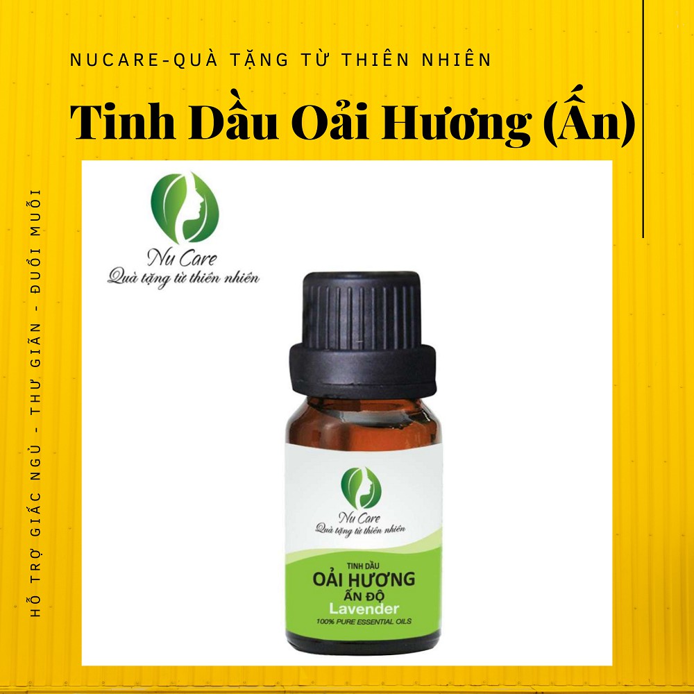 HÀNG CAO CẤP -  Tinh Dầu Oải Hương Lavender Ấn Độ Nguyên Chất đuổi muỗi, giảm căng thẳng, lo âu, mất ngủ, xông phòng  - 