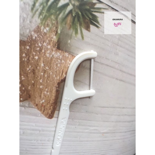 Tăm xỉa răng chỉ nha khoa 80 que túi zip cao cấp