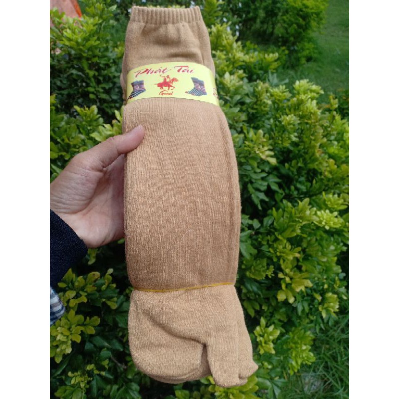 Vớ tất xốp size dài màu da