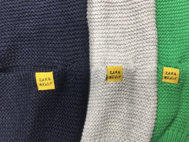 Áo len có khoá bé trai