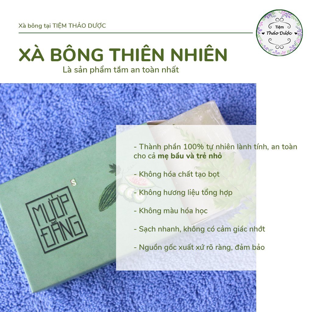 Combo Xà Bông Cám Gạo Mướp Đắng sinh dược từ thiên nhiên Mát Da Ngừa Mụn Làm Trắng da 100gram | BigBuy360 - bigbuy360.vn