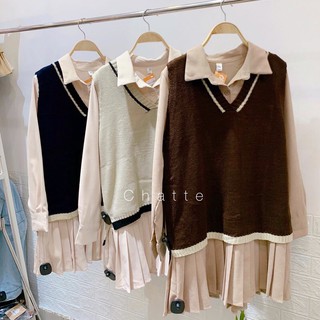 Set gle cổ viền 3 màu sv37