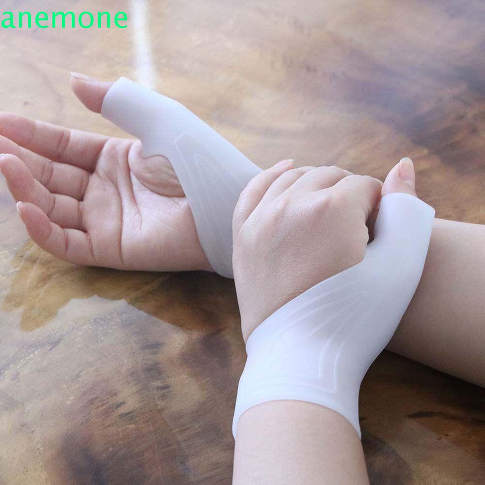 Nép ngón tay cái bảo vệ cổ tay bằng silicon co giãn giảm đau gân khớp chăm sóc sức khỏe tiện lợi