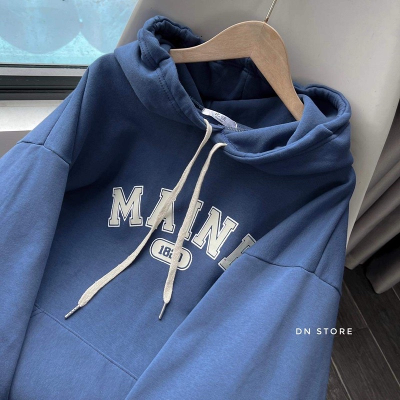 Áo hoodie xanh MAIRN TC12