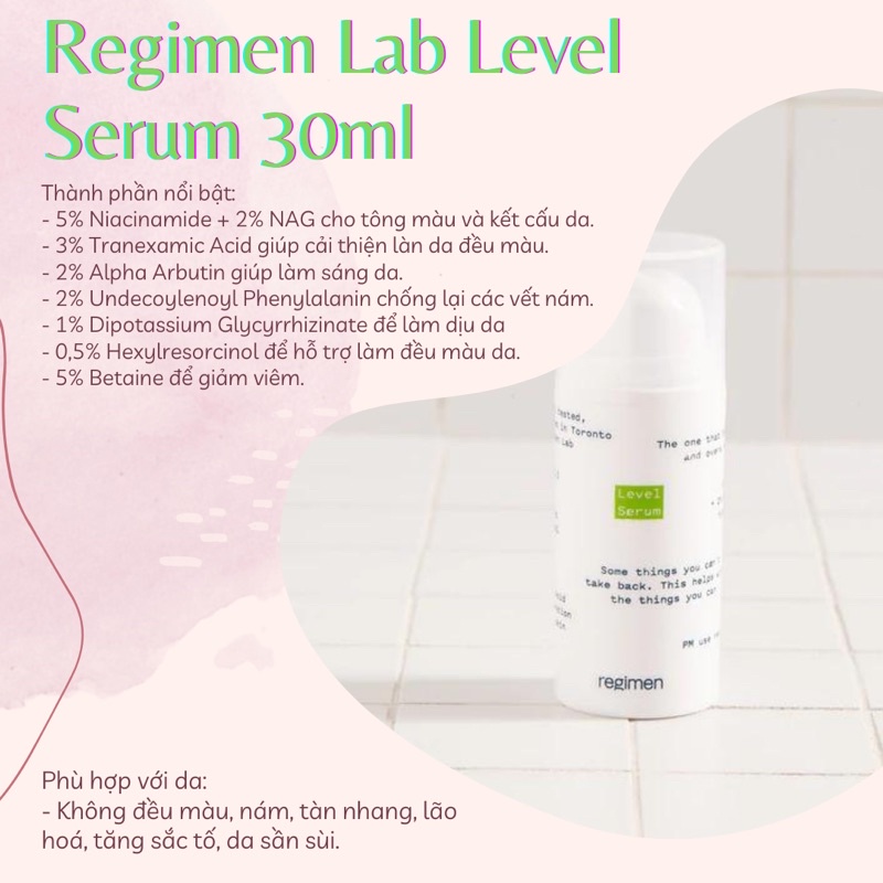 Regimen Lab Level Serum 30ml