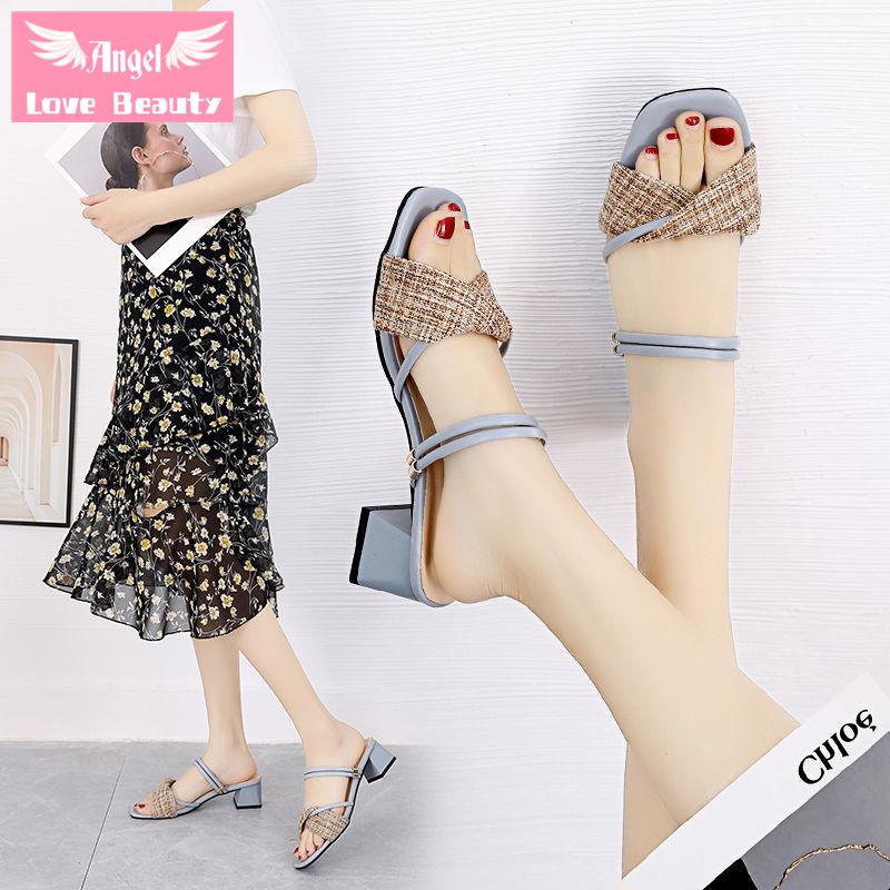 Giày Sandal Cao Gót Thời Trang Mùa Hè Dành Cho Nữ 2022