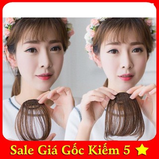 [SALE GỐC] TÓC MÁI GIẢ THƯA GIỐNG THẬT